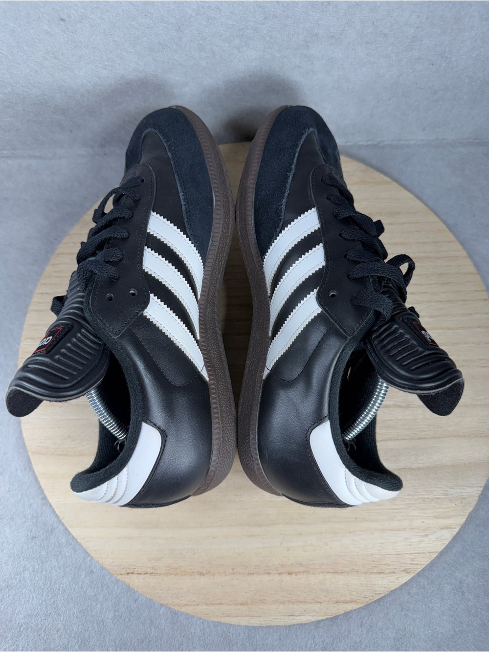 Adidas Samba OG Black Gum Bottom Mens Size 7.5 034563 - Picture 5 of 8